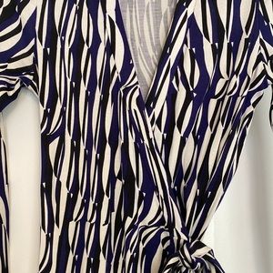 Diane von Furstenberg Julian silk jersey wrap dress